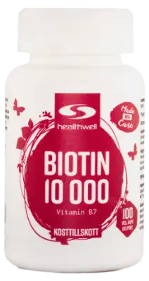 Healthwell-Biotin-kosttillskott